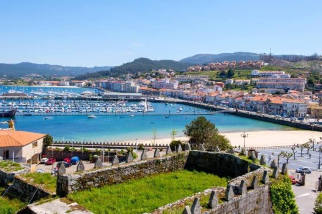 Precioso Apartamento En Baiona Zona Centro Exterior foto